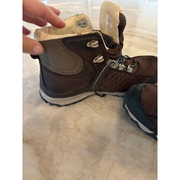 Women's Oboz Lace Up Boots 7.5 Brown Beige - Picture 6 of 9